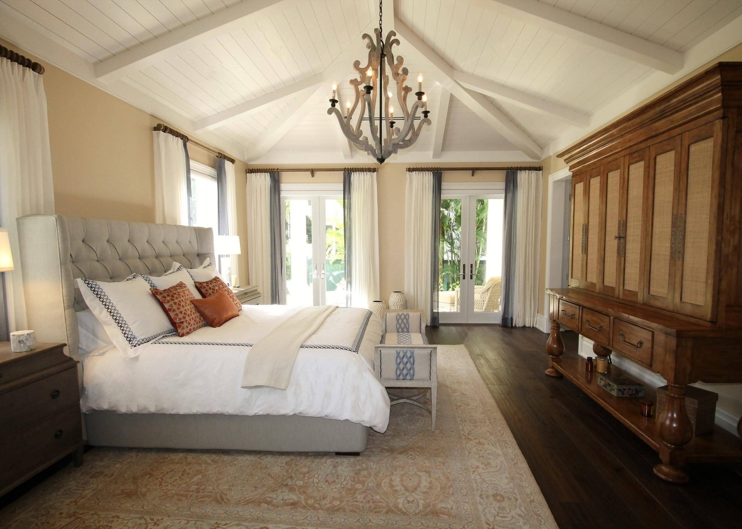 Nicely Decorated Master Bedroom