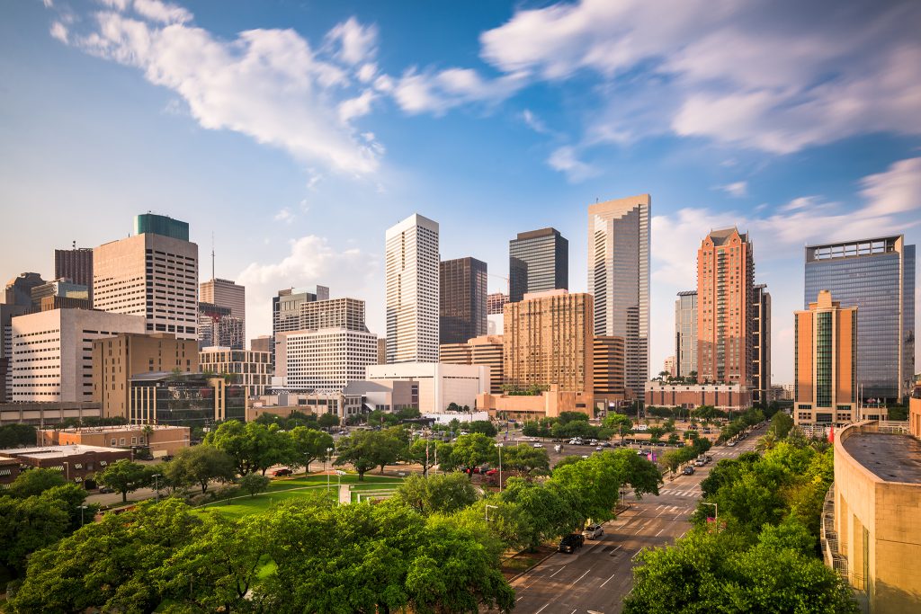 Houston City Skyline