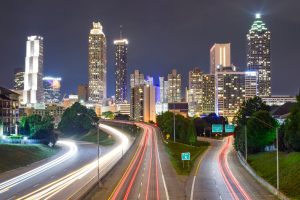 A city view of Atlanta GA