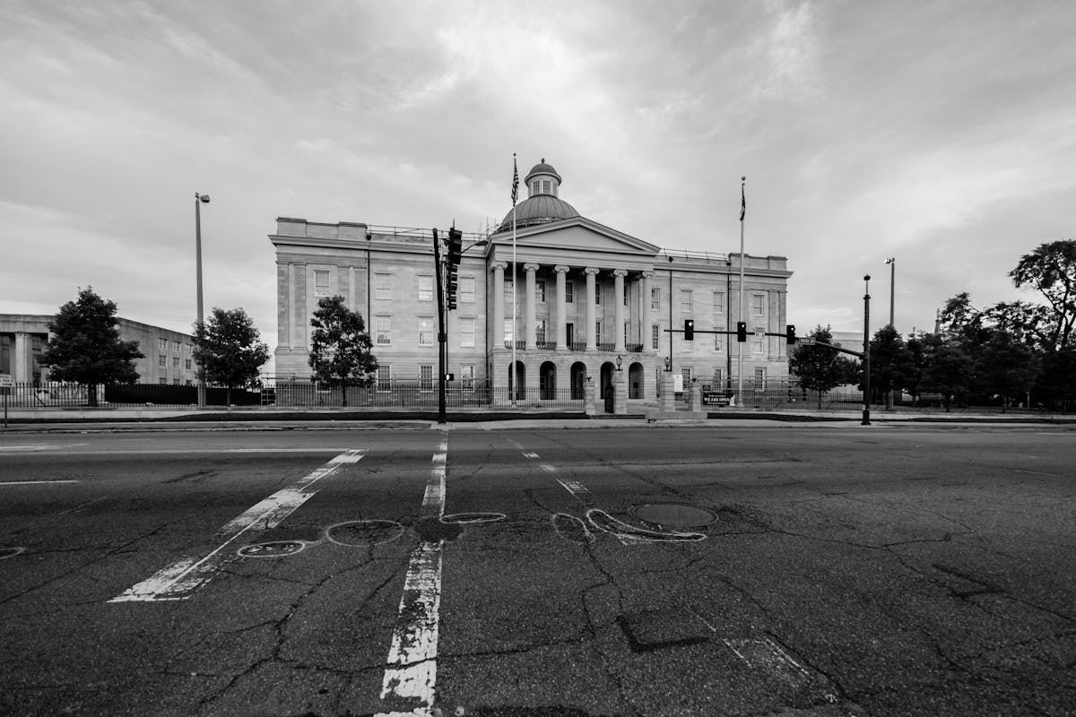 A government building in Jackson, Mississippi